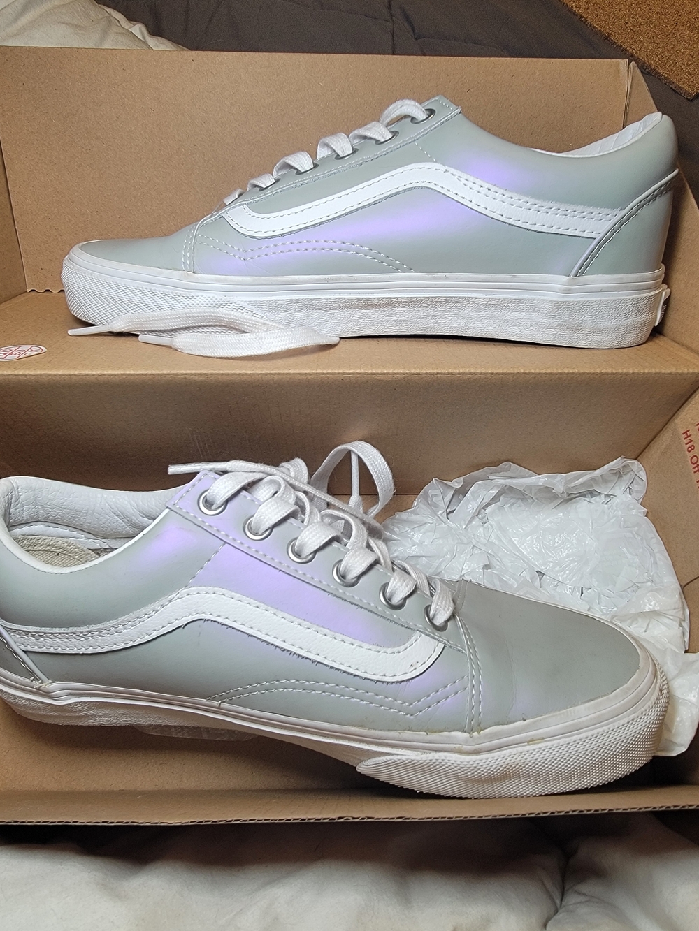 Old Skool Muted Metallic Sneakers